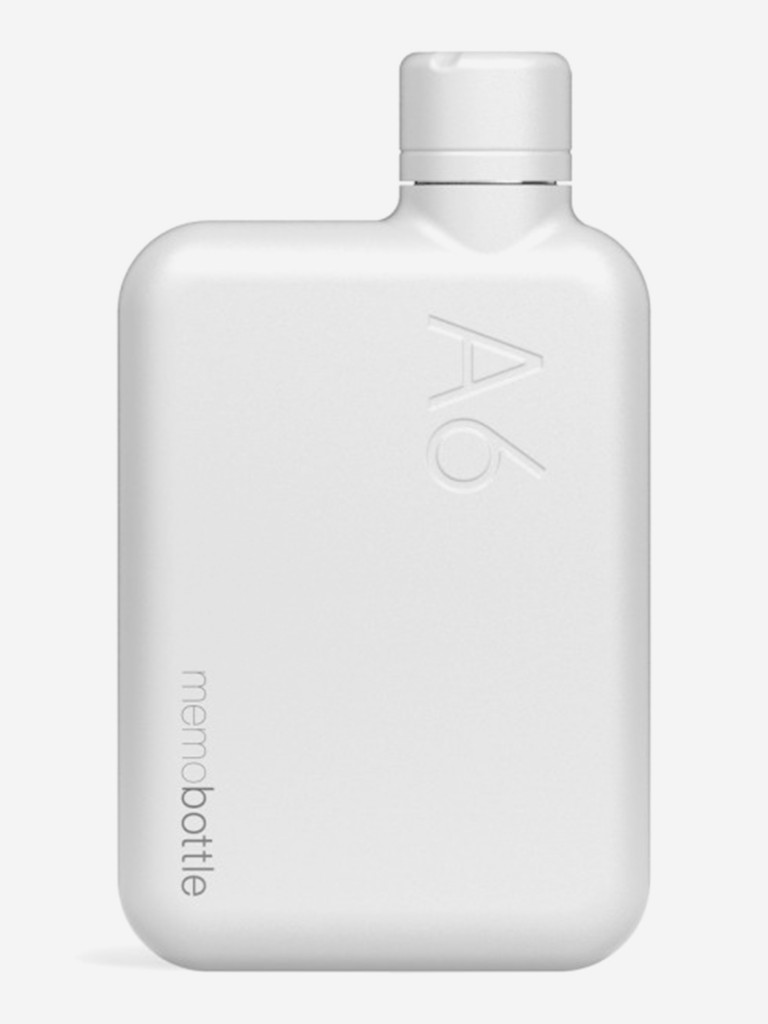 Бутылка из нержавеющей стали Memobottle A6, белый