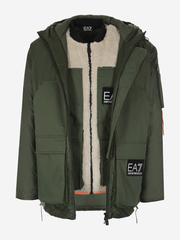 Пальто мужское с жилеткой EA7 CABAN COAT