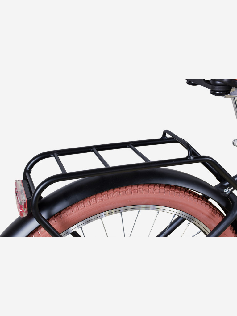 Велосипед Stark'25 Comfort Man 26 темно-серый матовый/песочный S/16"