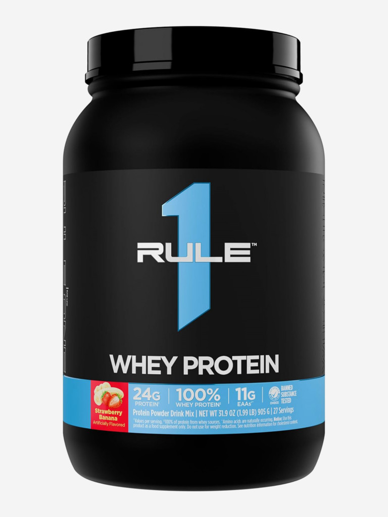 Протеин Rule 1 Вей, 905 г, Клубника-банан