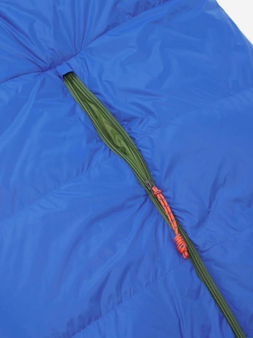 фото Спальный мешок marmot sawtooth -6 long левосторонний, синий