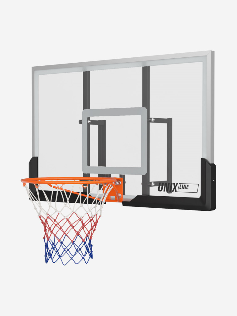 Баскетбольный щит UNIX Line B-Backboard Square, размер щита 122х82 см