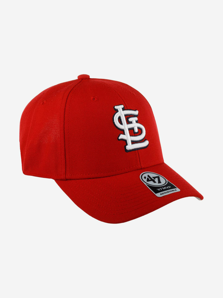 Бейсболка 47 BRAND B-MVP23WBV-RDC St. Louis Cardinals MLB (красный)