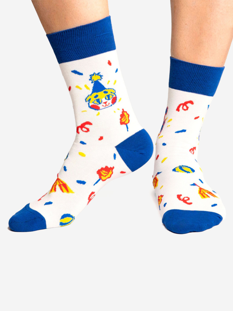 Носки с рисунками St.Friday Socks, Котик среднего возраста