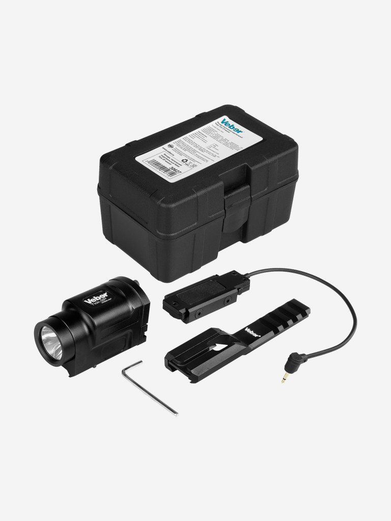 Фонарь тактический подствольный Veber Tick-2P weaver
