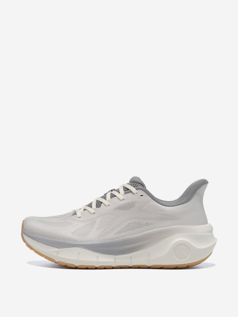 Кроссовки BMAI Pioneers Thick Tao EVA Blended PEBA Thickened Midsole Mid-Top Running Shoes Women's Mist Spirit Gray