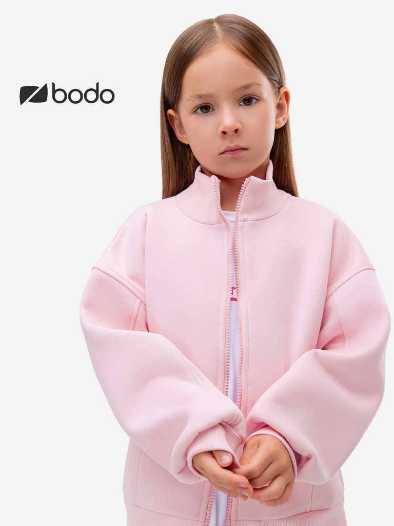 Костюм с начесом для девочек bodo