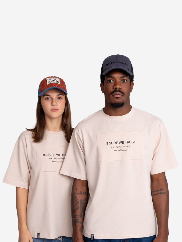 Футболка In surf we trust