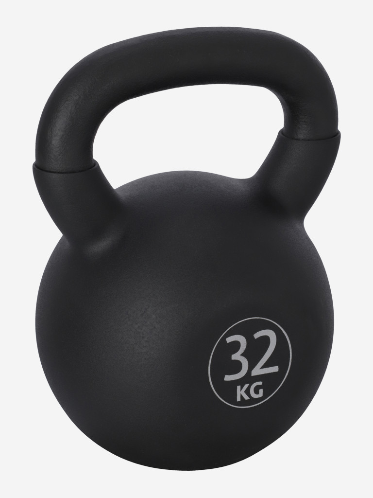 Чугунная гиря с покрытием из ПВХ Torneo, 32 кг