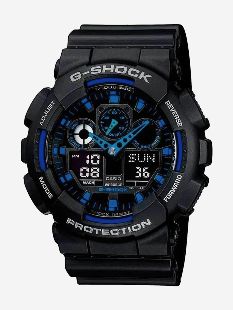 Спортивные часы CASIO G-SHOCK GA-100-1A2