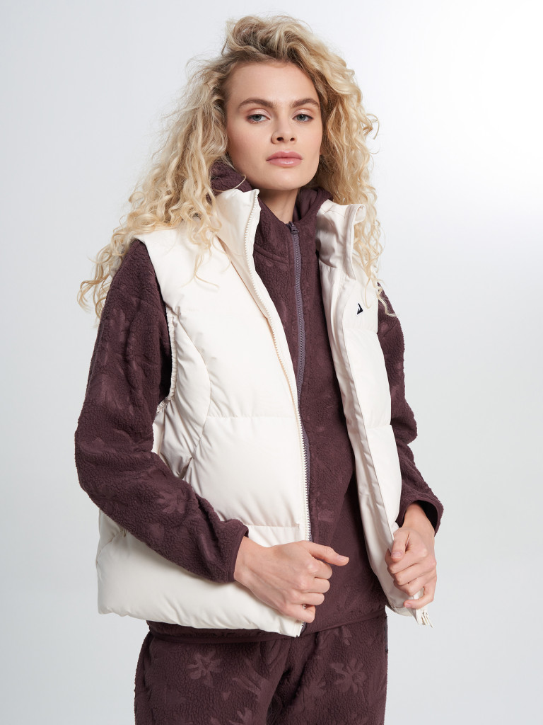Жилет утепленный женский оверсайз Demix Brand Love Pack