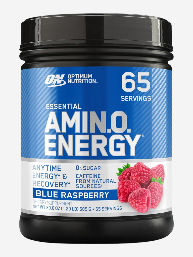 Аминокислотный комплекс Optimum Nutrition Essential Amino Energy, 585 г, Голубая малина