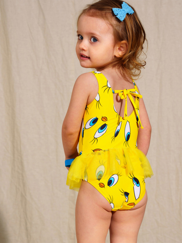 Купальник слитный для девочек PlayToday