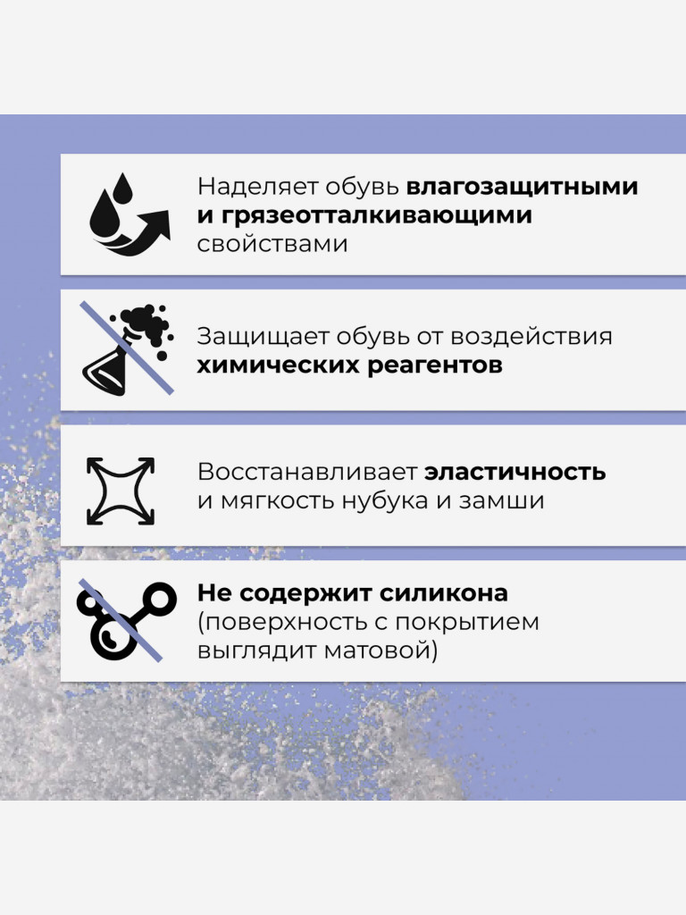 Водоотталкивающий спрей для обуви из замши и нубука HENDLEX, водо- и грязеототталкивающий спрей, на 5 пар обуви и 6 месяцев защиты от грязи и влаги, бесцветный, 100 мл