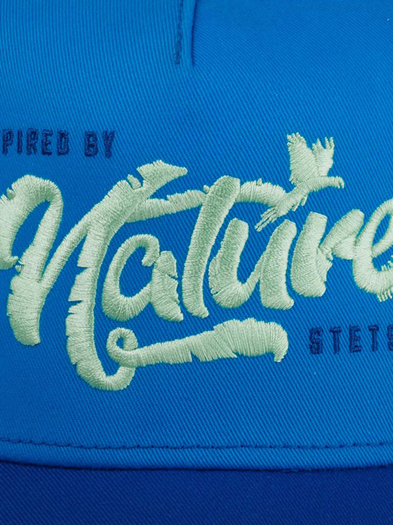 Бейсболка с сеточкой STETSON 7765102 TRUCKER CAP INSPIRED BY NATURE SUSTAINABLE (синий)