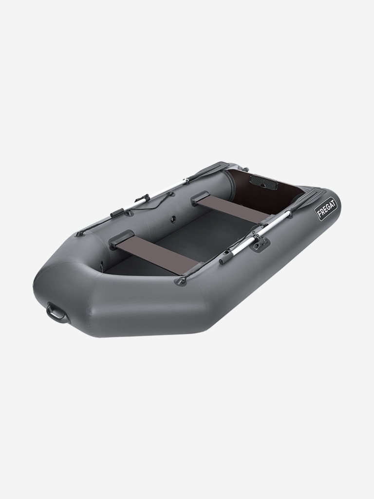 Лодка ПВХ под мотор Фрегат 300 Е Лайт, сварные швы, серая