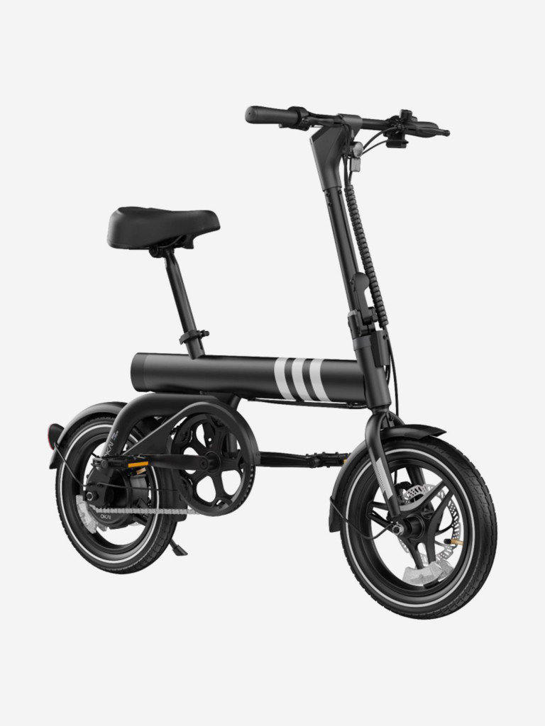 Компактный и лёгкий складной электровелосипед OKAI EBF20 FlexNano, 14", 250W, пробег до 70км