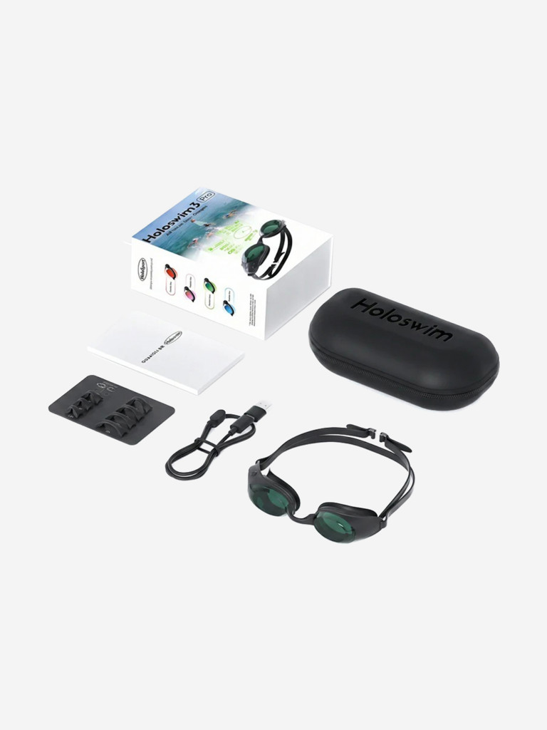 Смарт очки для плавания Holoswim 3 Pro, ocean green