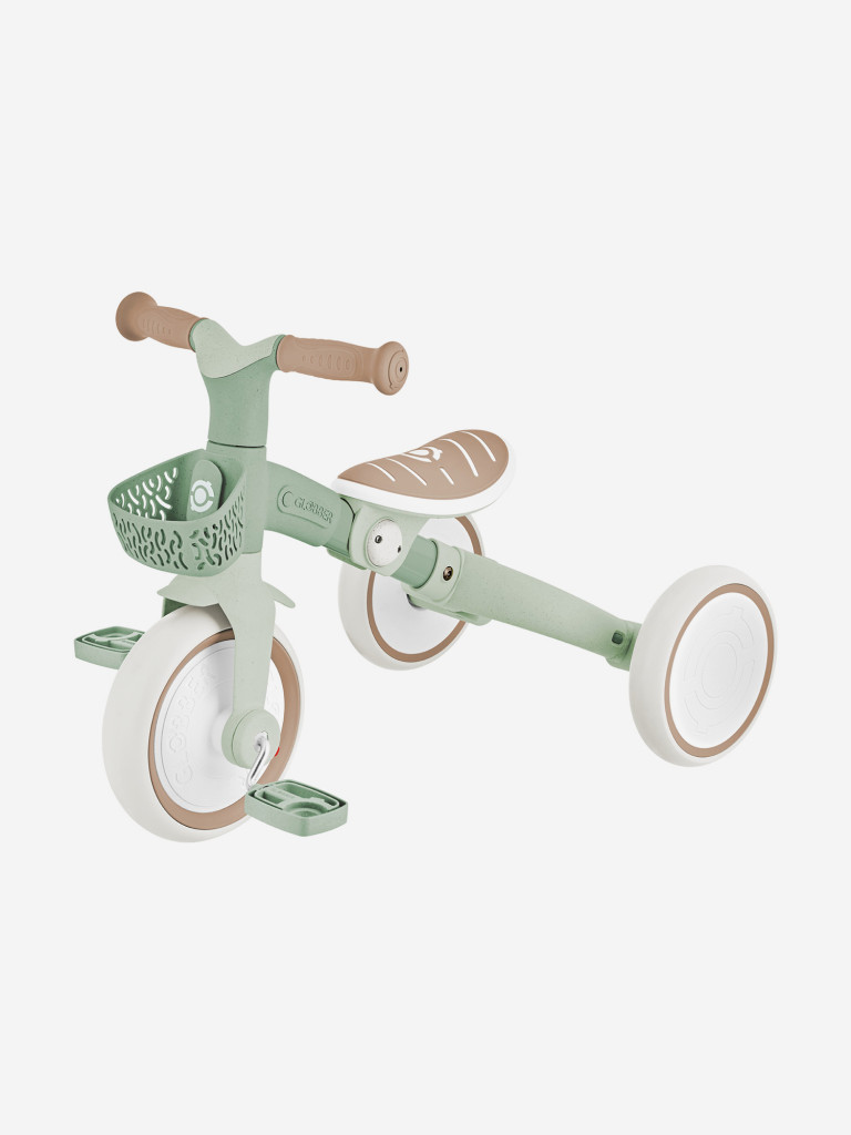 Трехколесный велосипед-беговел Globber LEARNING TRIKE 3в1 PLUS ECOLOGIC