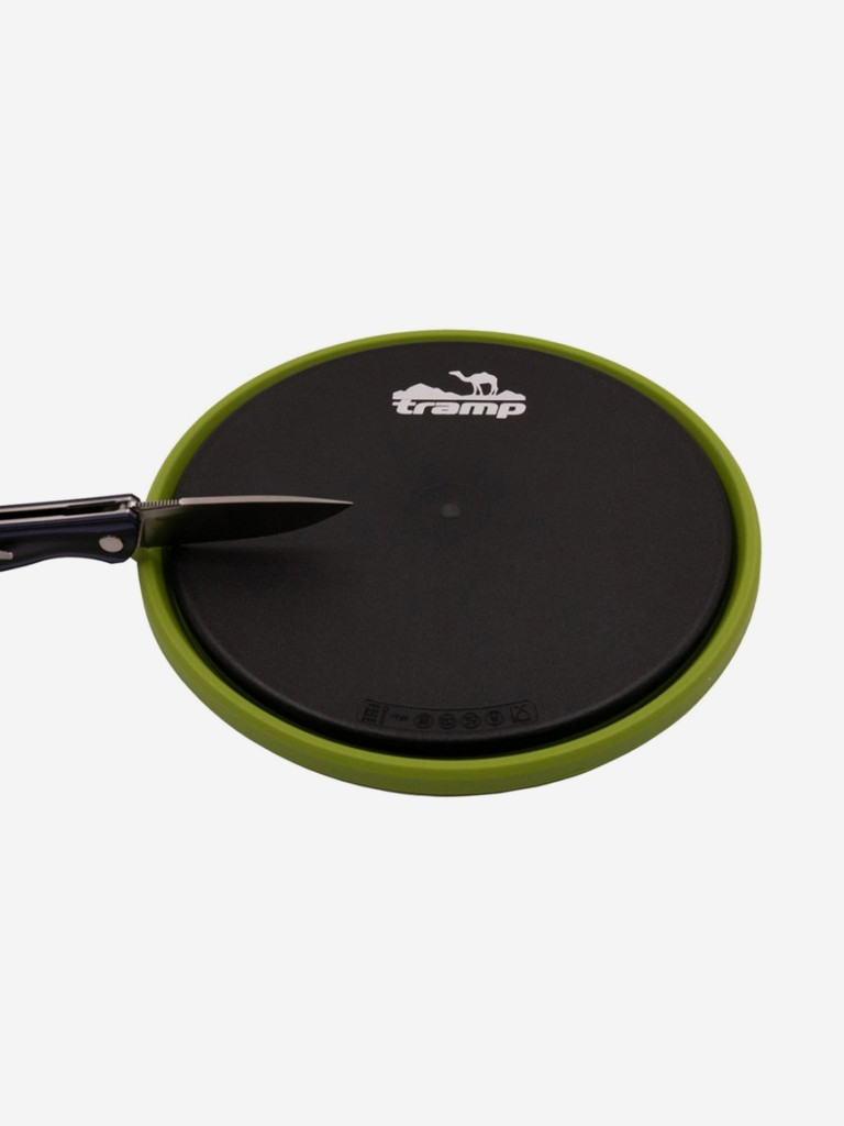 Тарелка Tramp силикон с пласт дном 25,5*25,5*4