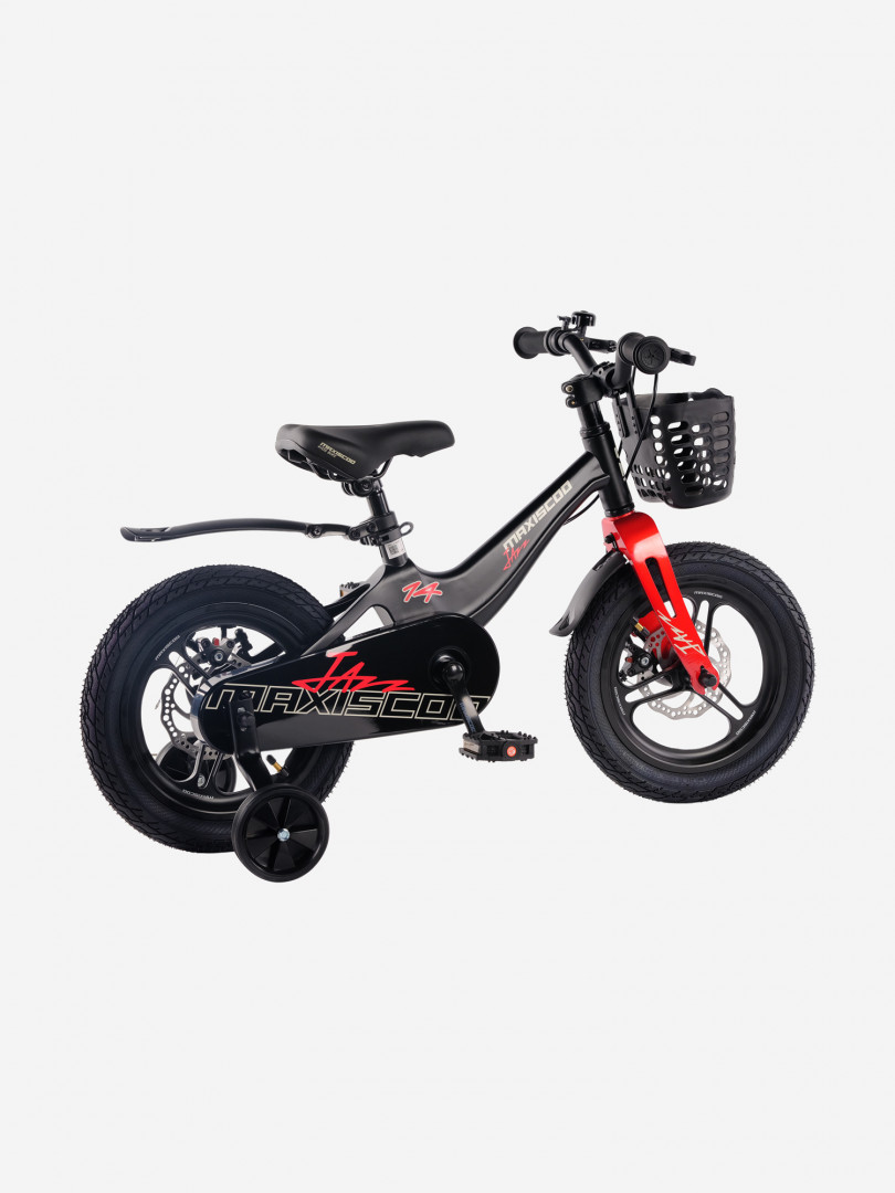 Велосипед для мальчиков Maxiscoo Jazz Pro 14 Черный