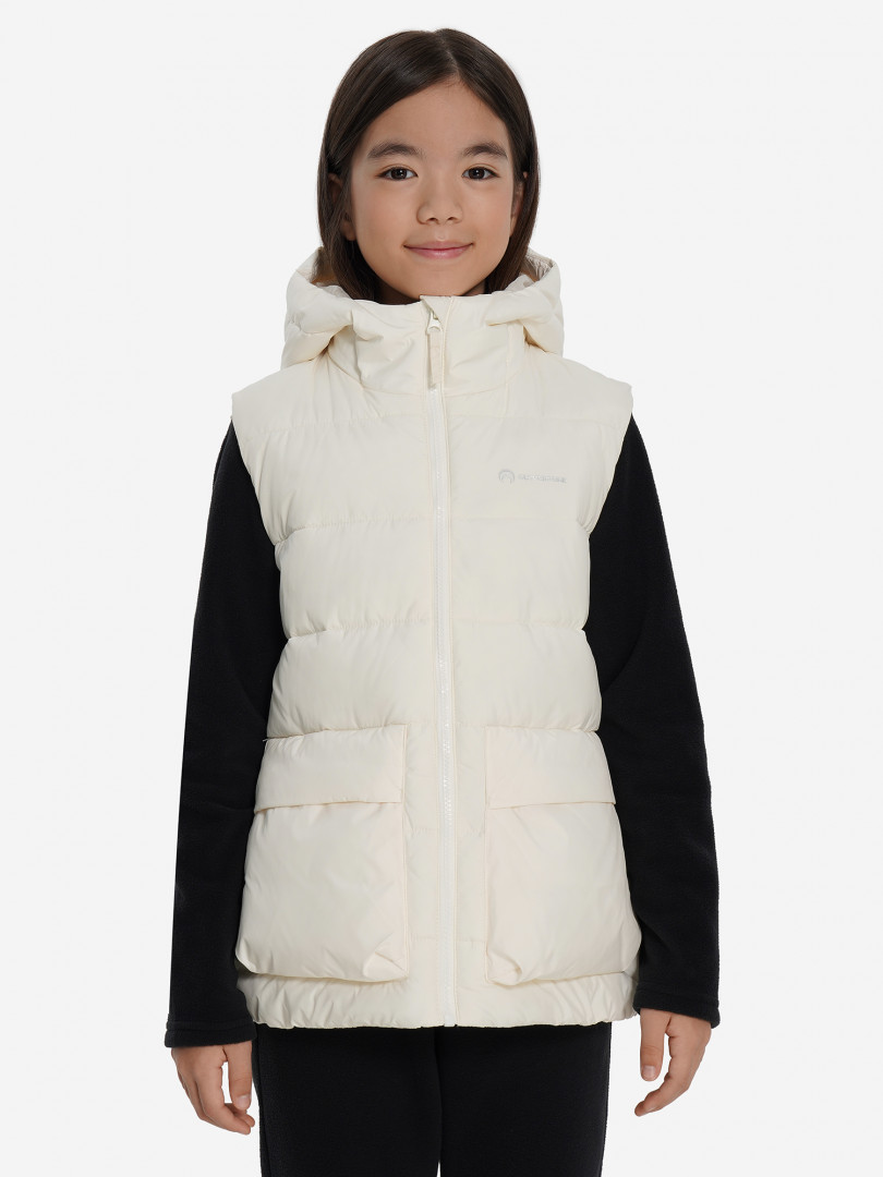 Жилет утепленный для девочек Outventure Бежевый 3499₽