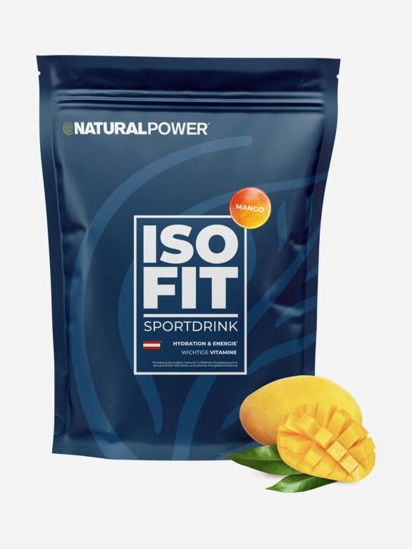 Изотоник Natural Power ISO FIT 1500 гр Манго, Австрия