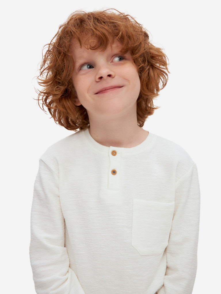 Базовый лонгслив для мальчиков TOTTI KIDS