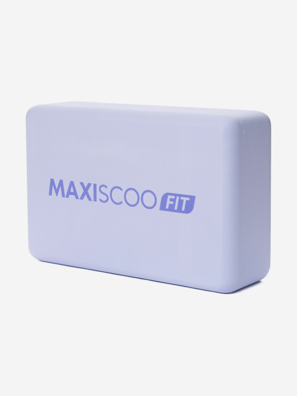 Блок для Йоги и Фитнеса MAXISCOO FIT, Фиолетовый Фиолетовый цвет — купить за 455 руб., отзывы в интернет-магазине Спортмастер