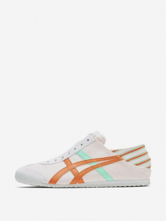 Кроссовки Onitsuka Tiger Mexico 66 Paraty White Rust Orange