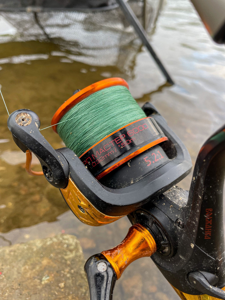 Катушка карповая с байтраннером Волжанка Карп Мастер 3000