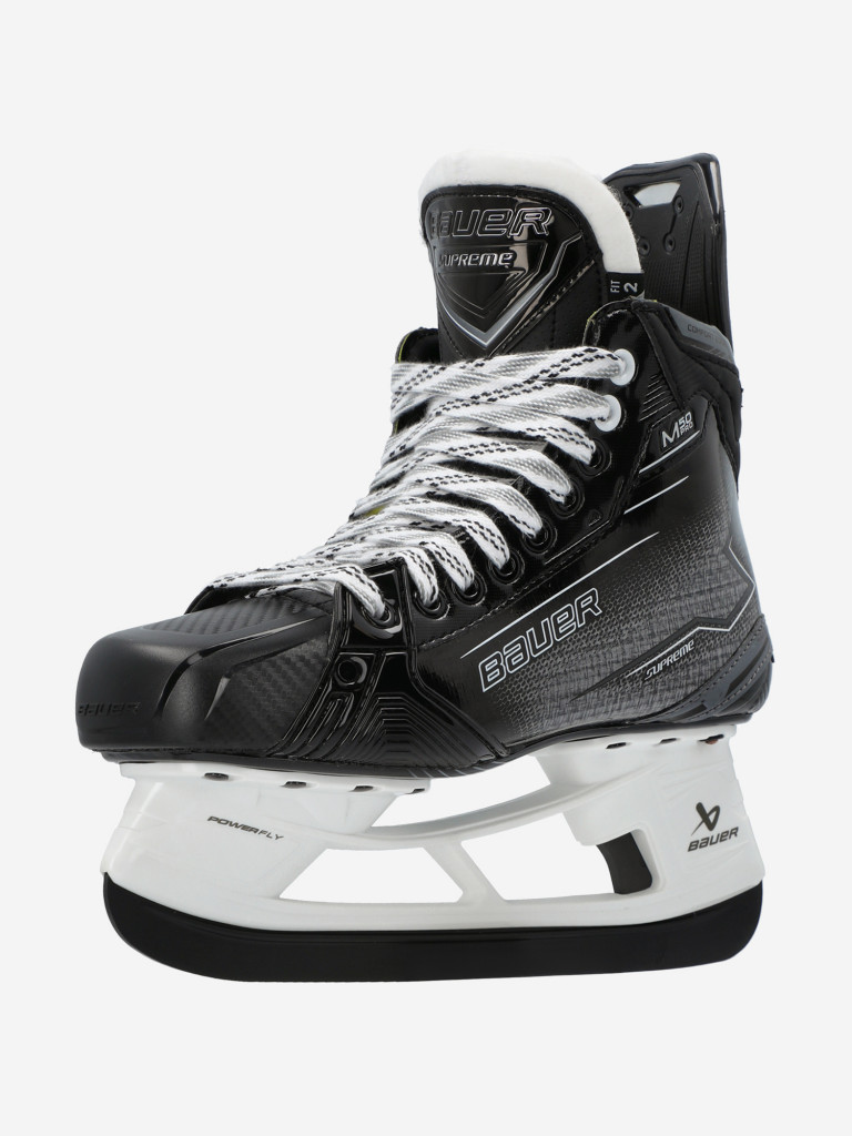 Коньки хоккейные детские Bauer Supreme M50 PRO INT FIT2 с лезвиями FLY-X