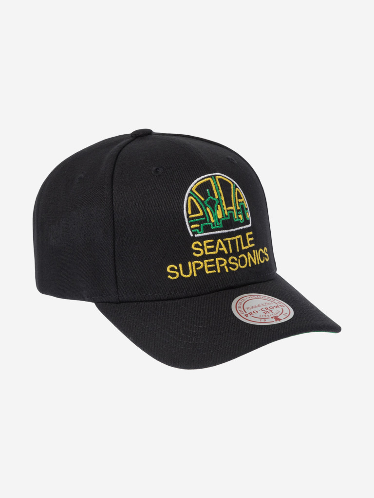 Бейсболка MITCHELL NESS HP9577-SSUBLCK Seattle Supersonics NBA