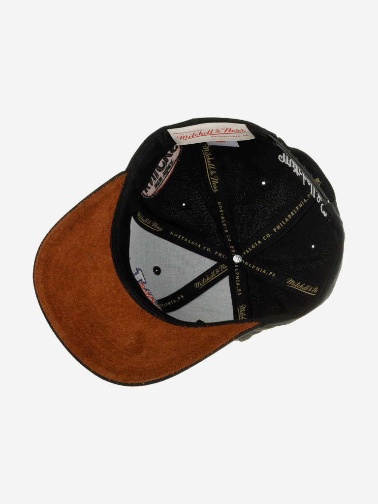 Бейсболка MITCHELL NESS HHSS6278-NYKYYPPPBLCK New York Knicks NBA (черный)