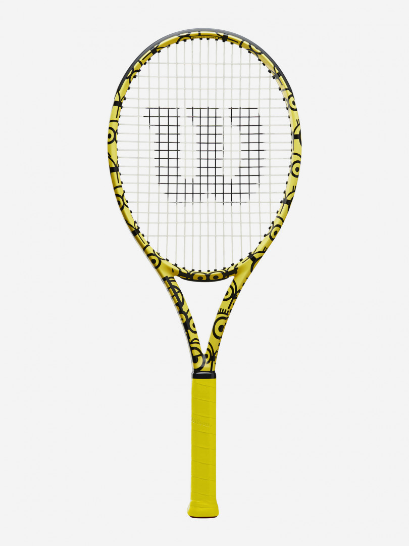 фото Ракетка для большого тенниса wilson minions ultra 100, желтый