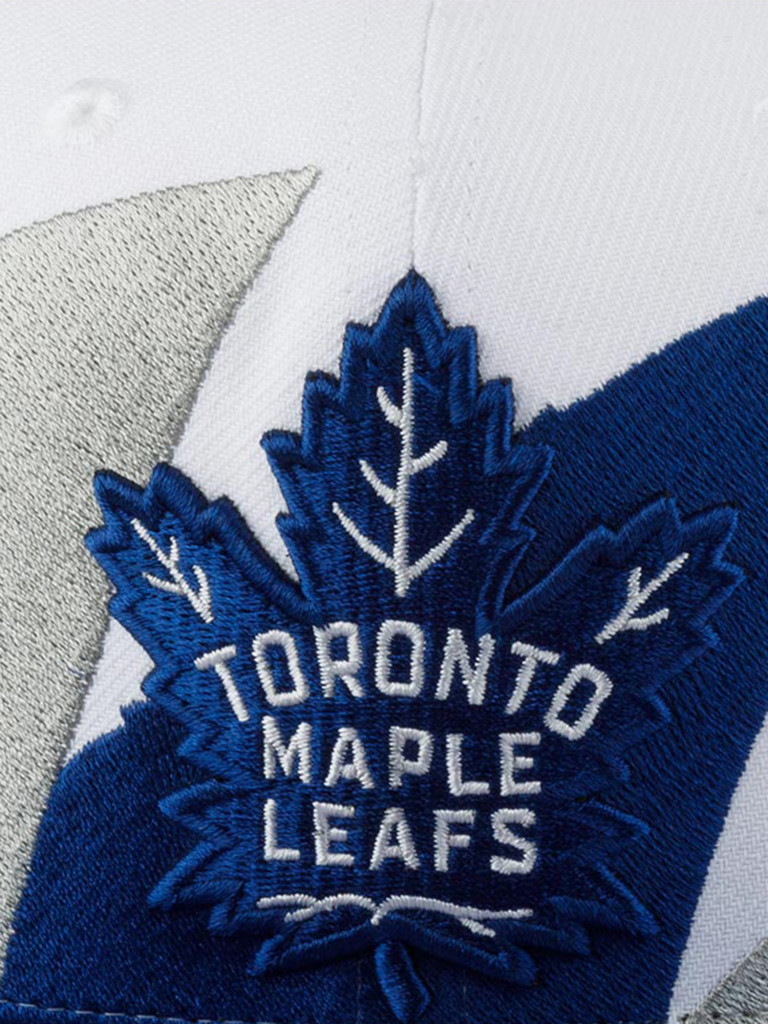 Бейсболка с прямым козырьком MITCHELL NESS 6HSSSH22088-TMLWHIT Toronto Maple Leafs NHL (белый)