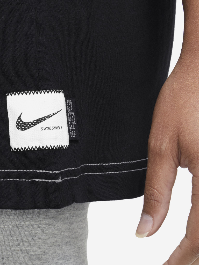 Футболка женская оверсайз Nike Sportswear Swoosh, Plus Size