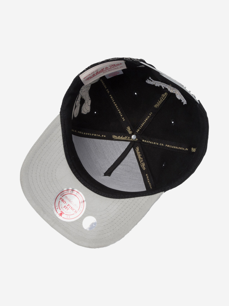 Бейсболка MITCHELL NESS HP12998-LAGBLCK Los Angeles Galaxy MLS
