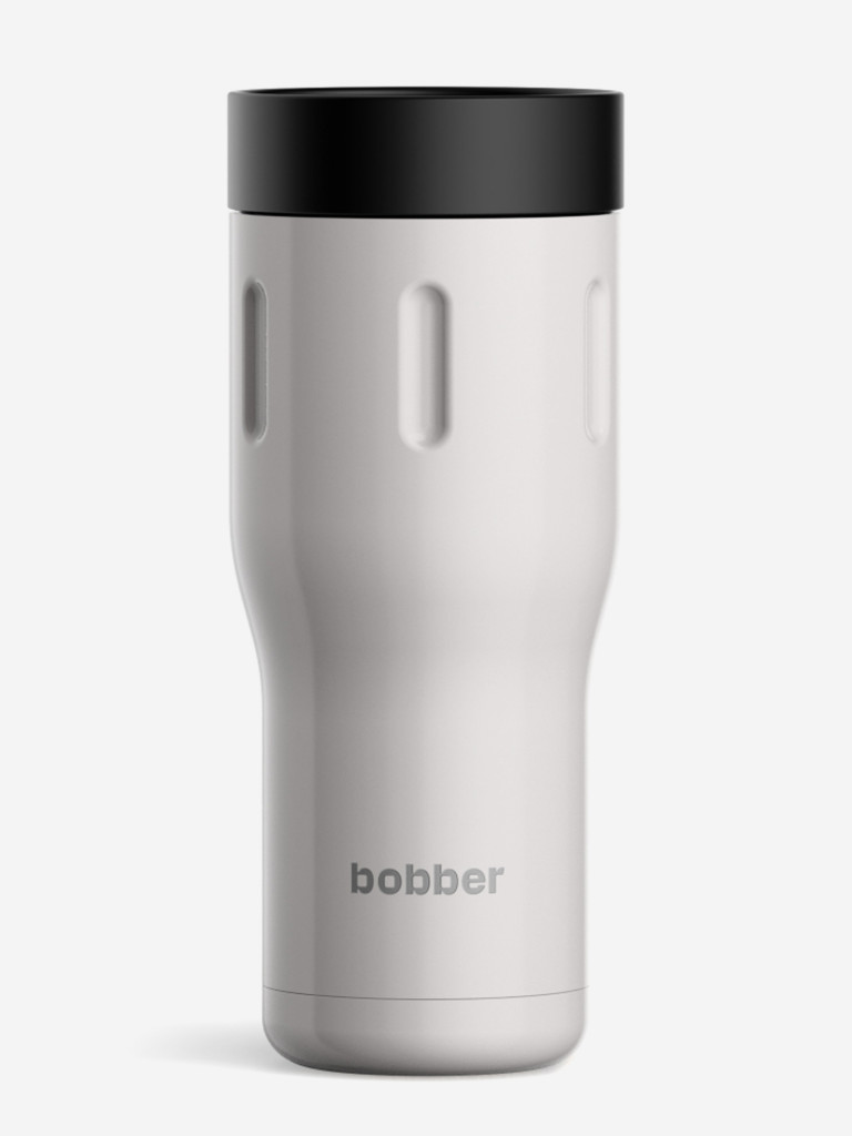 Термокружка вакуумная BOBBER Tumbler 500 мл, крышка 360, тепло до 8 часов, серый