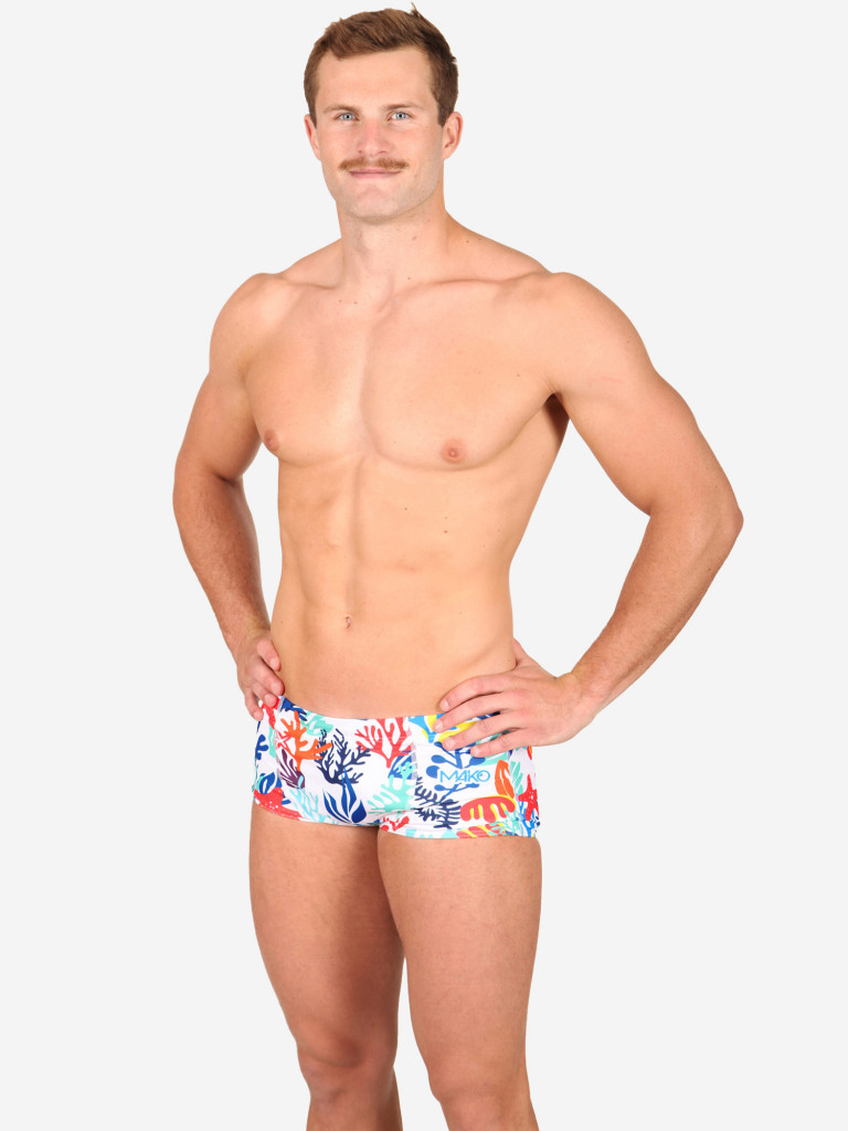 Плавки мужские Mako Shorty Coral White