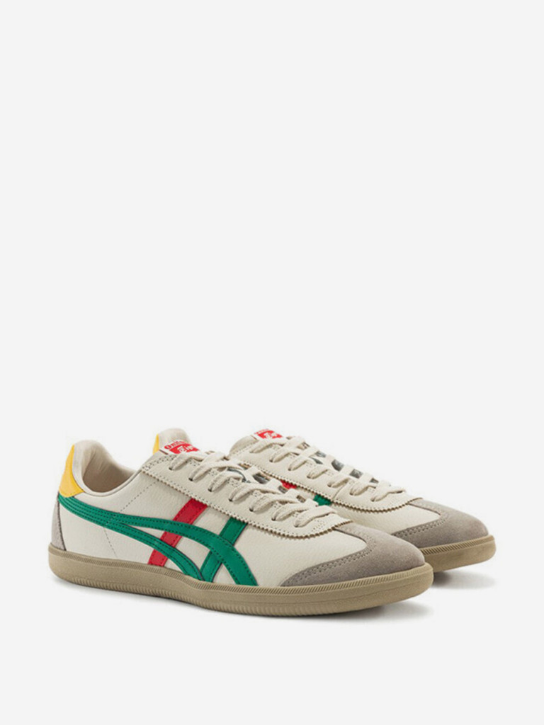 Кроссовки Onitsuka Tiger Tokuten White Beige Red Green