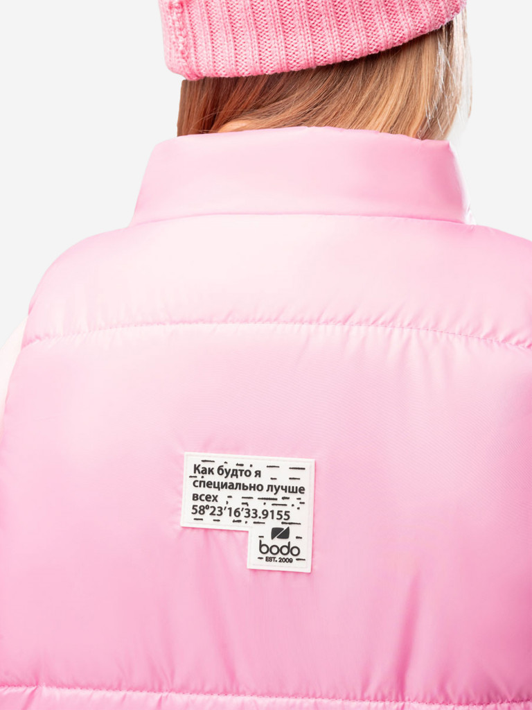 Жилет утепленный для девочек bodo