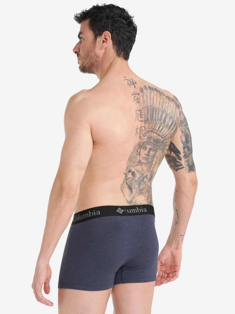 Трусы мужские Columbia Performance Cotton Stretch Melange, 2 штуки