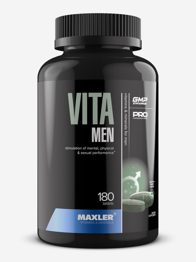 Витамины для мужчин Maxler VitaMen Pro. 180 таблеток