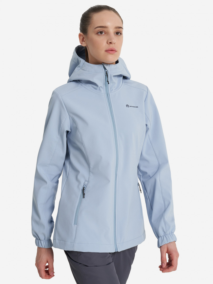 Куртка софтшелл женская Outventure 31519960299 Голубой, размер 42,44,46,50, фото 3
