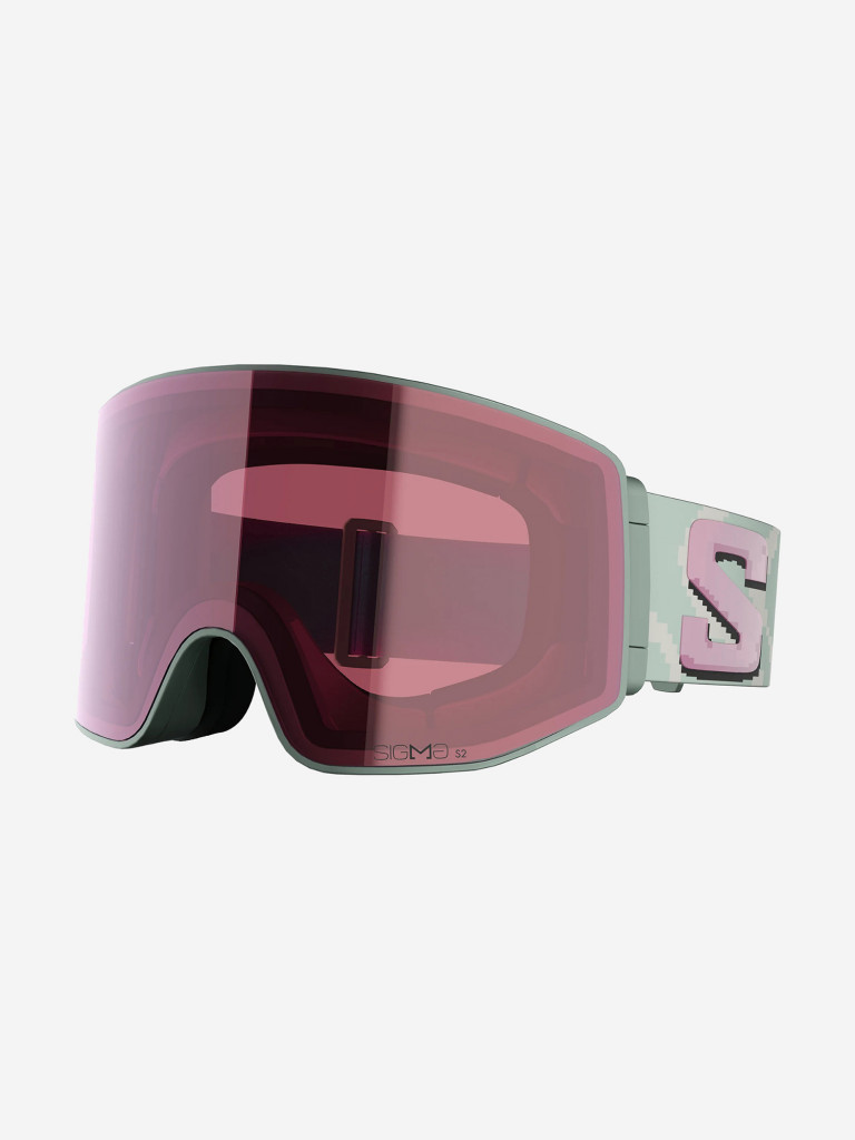 Горнолыжные очки Salomon Sentry Prime Sigma Iceberg Green Cat. 2+3 (с доп. линзой)