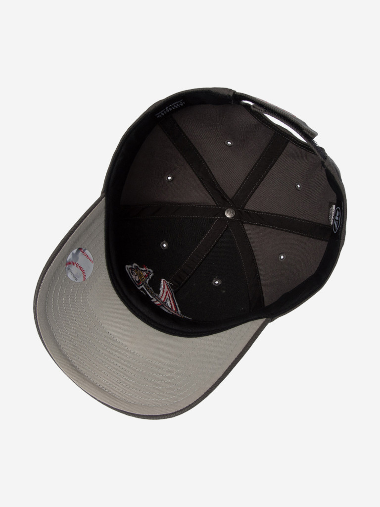 Бейсболка 47 BRAND B-MVP01WBV-CCA Atlanta Braves MLB (серый)