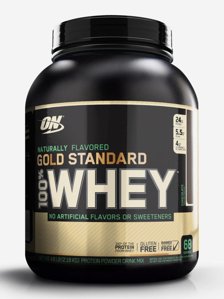 Протеин Naturally Flavored Optimum Nutrition Gold Standard Whey, 2180 г, Шоколад
