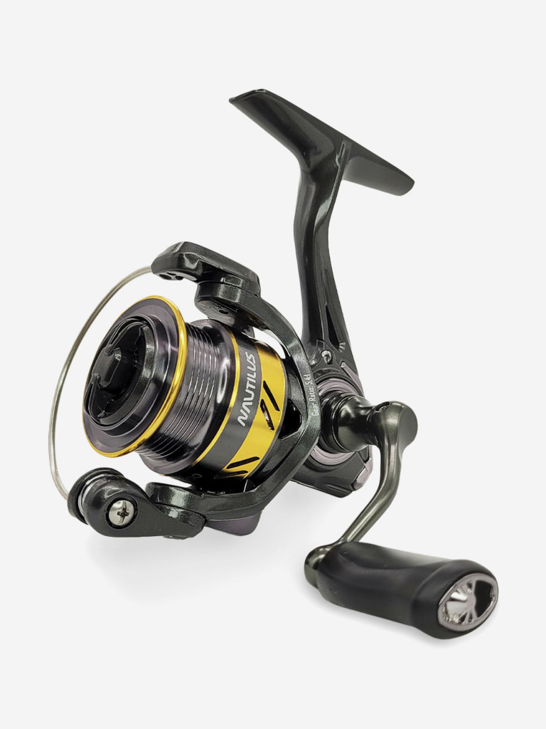 Катушка для спиннинга Nautilus LAND LM 500, катушка для удочки с передним фрикционом