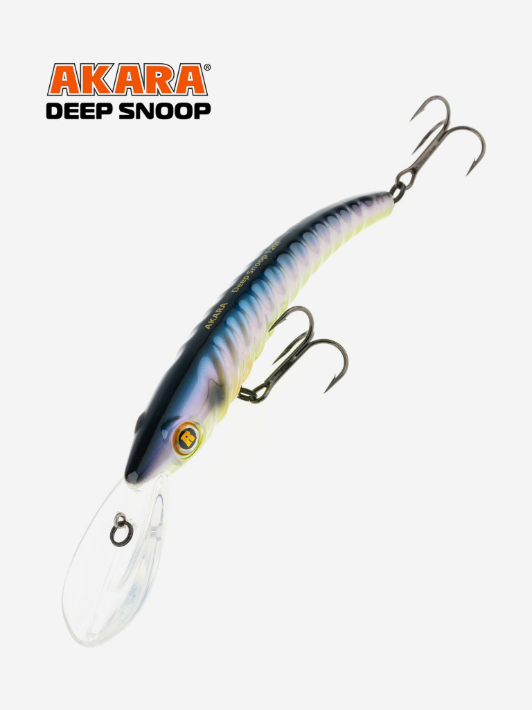Воблер Akara Deep Snoop 120F минноу плавающий для троллинга на щуку, судака, сома 22гр A79